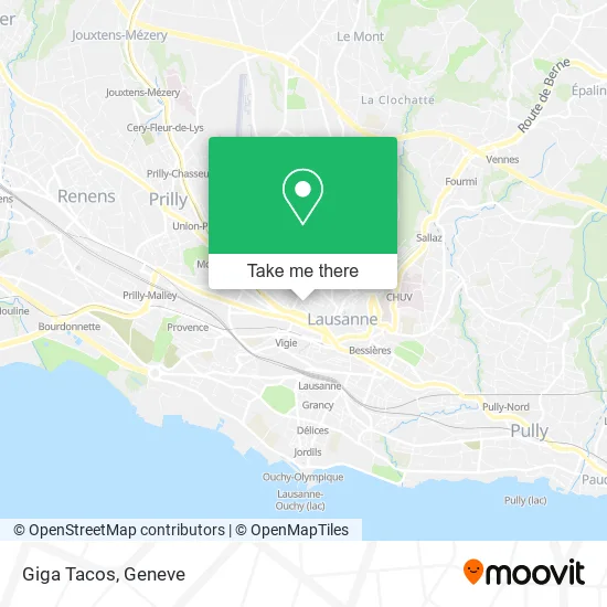 Giga Tacos map