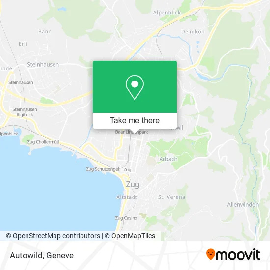 Autowild map