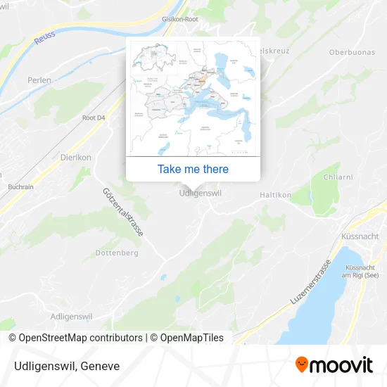 Udligenswil map