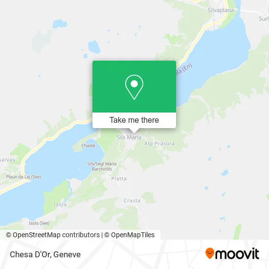 Chesa D'Or map