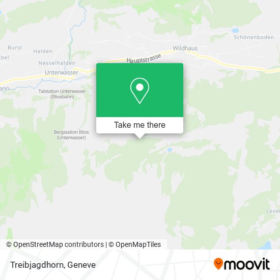 Treibjagdhorn map