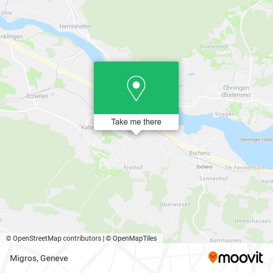 Migros map