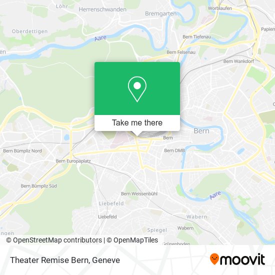 Theater Remise Bern map