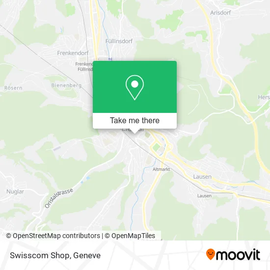 Swisscom Shop plan