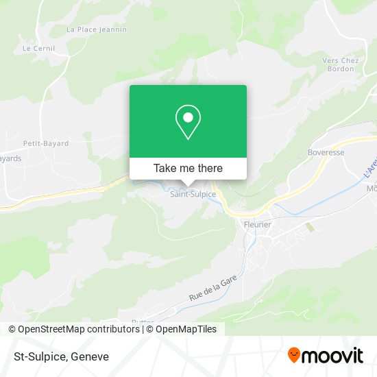 St-Sulpice map