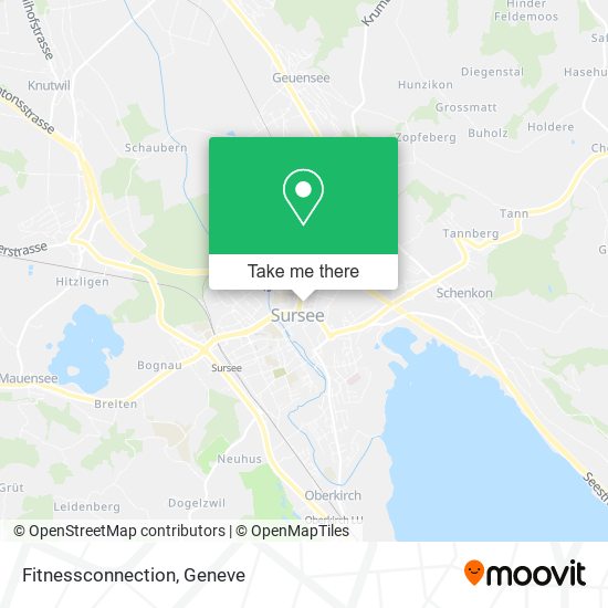 Fitnessconnection map