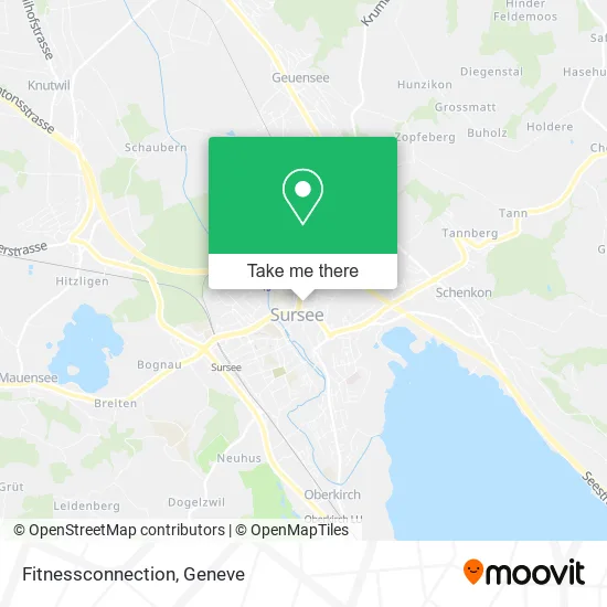 Fitnessconnection map