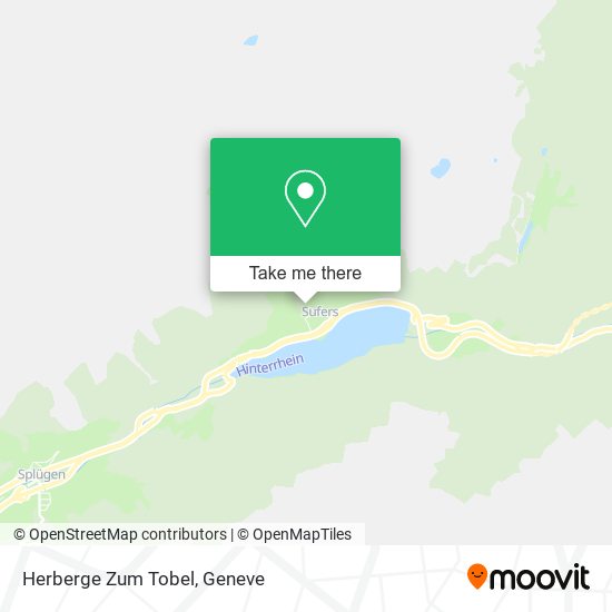 Herberge Zum Tobel map