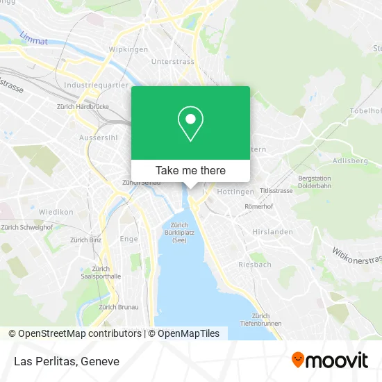 Las Perlitas map