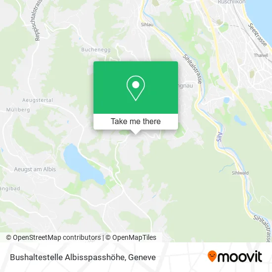 Bushaltestelle Albisspasshöhe map