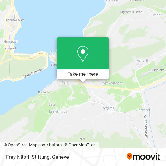 Frey Näpfli Stiftung map