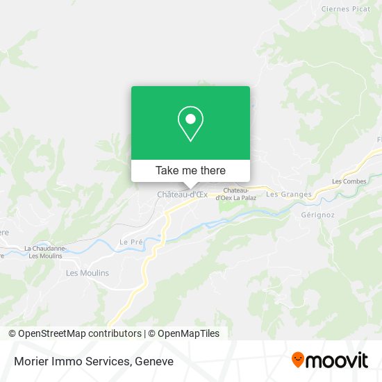 Morier Immo Services map