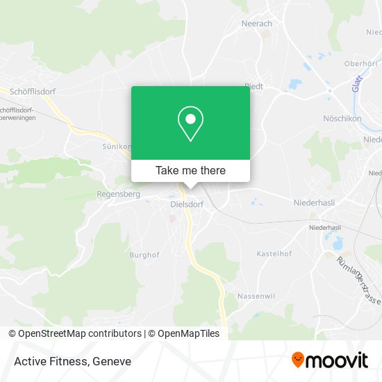 Active Fitness map