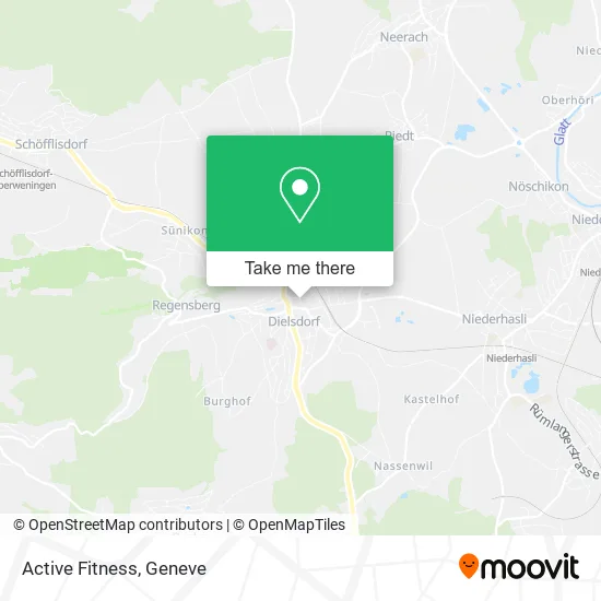 Active Fitness map