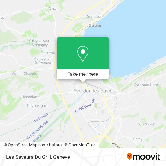 Les Saveurs Du Grill map