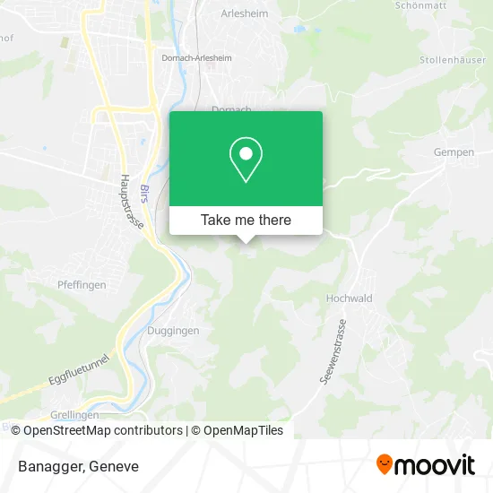 Banagger map