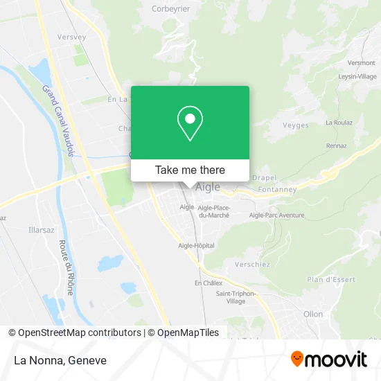 La Nonna map