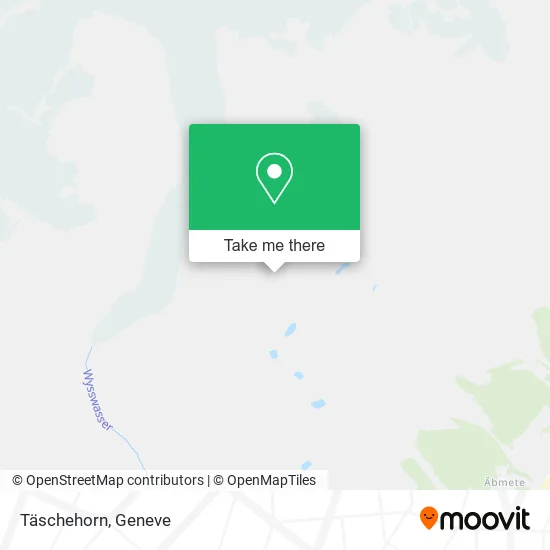 Täschehorn map