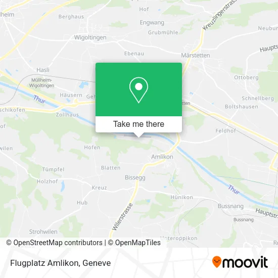 Flugplatz Amlikon map