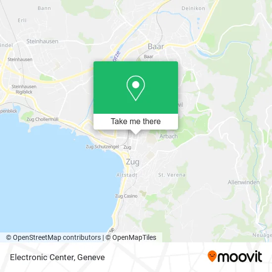 Electronic Center map