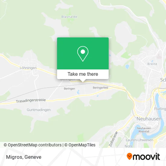 Migros map