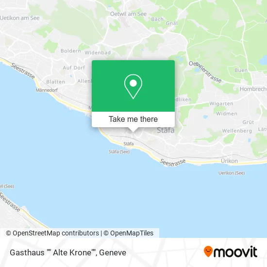 Gasthaus "" Alte Krone"" map