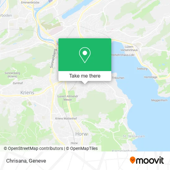 Chrisana map