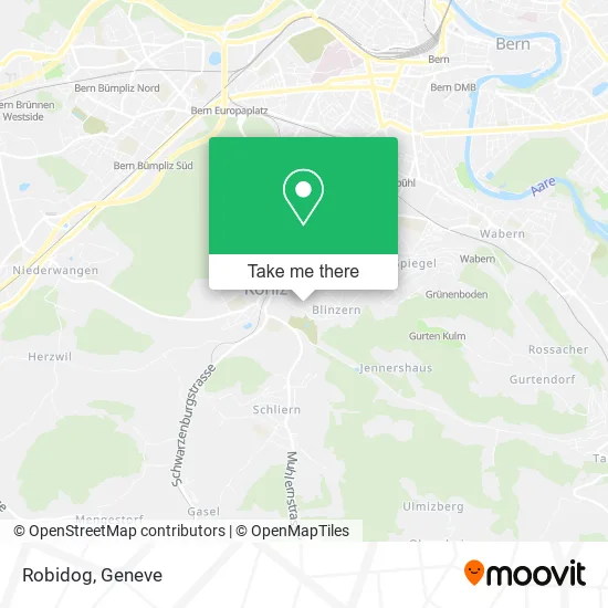 Robidog map
