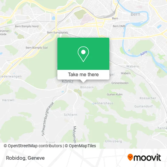 Robidog map