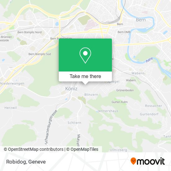 Robidog map