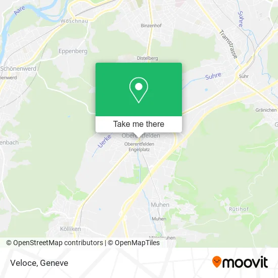 Veloce map