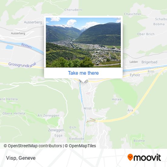 Visp map