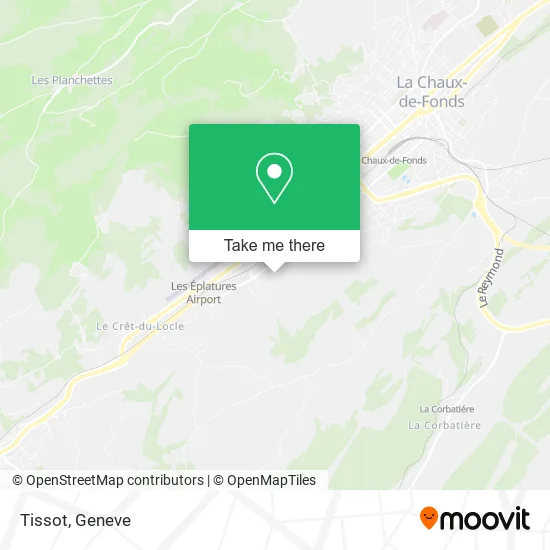 Tissot map