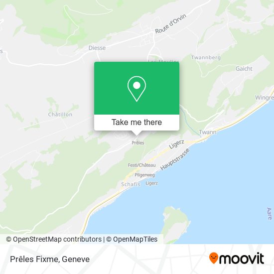 Prêles Fixme map