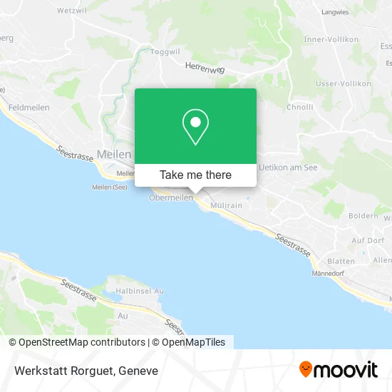 Werkstatt Rorguet map