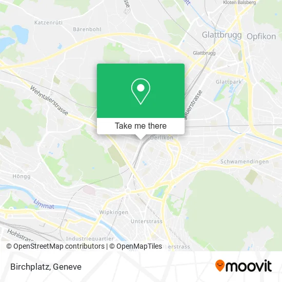 Birchplatz map