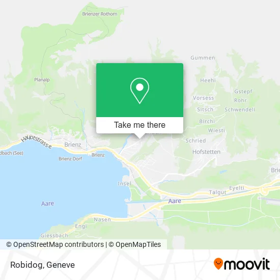 Robidog map