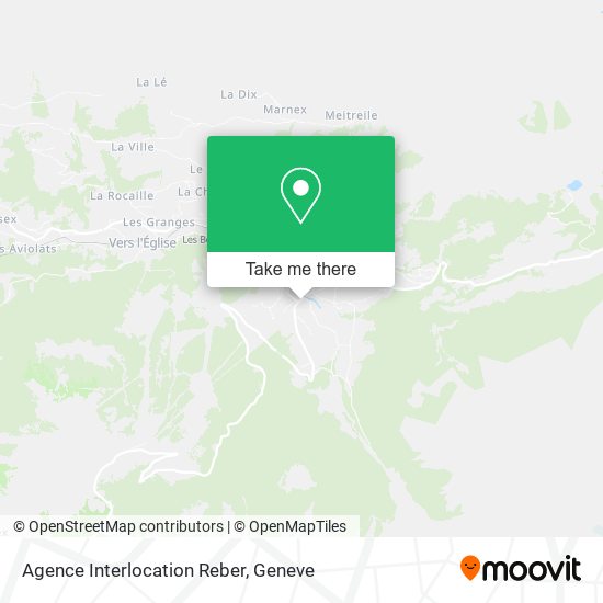 Agence Interlocation Reber map