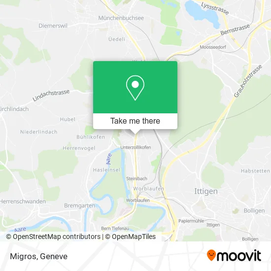 Migros map