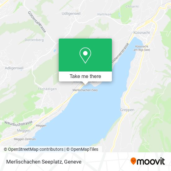 Merlischachen Seeplatz map