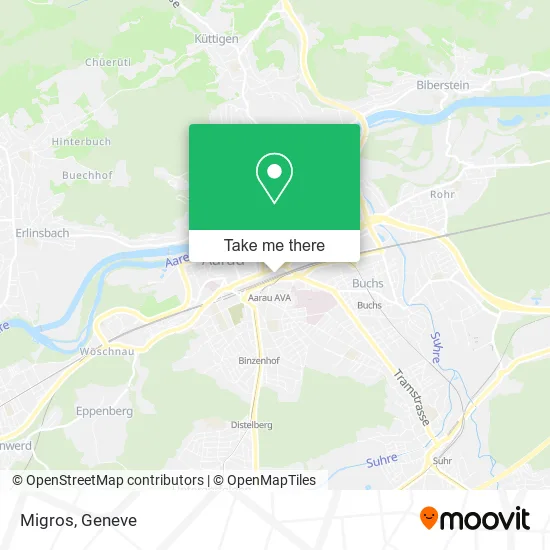 Migros map