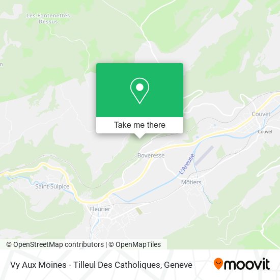 Vy Aux Moines - Tilleul Des Catholiques map
