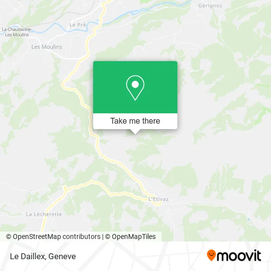 Le Daillex map