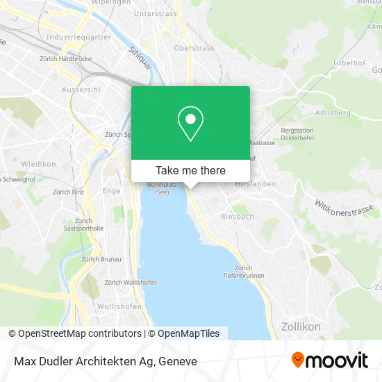 Max Dudler Architekten Ag map