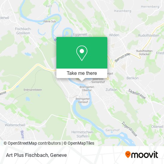 Art Plus Fischbach map