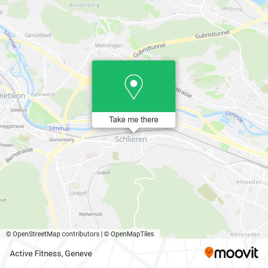 Active Fitness map