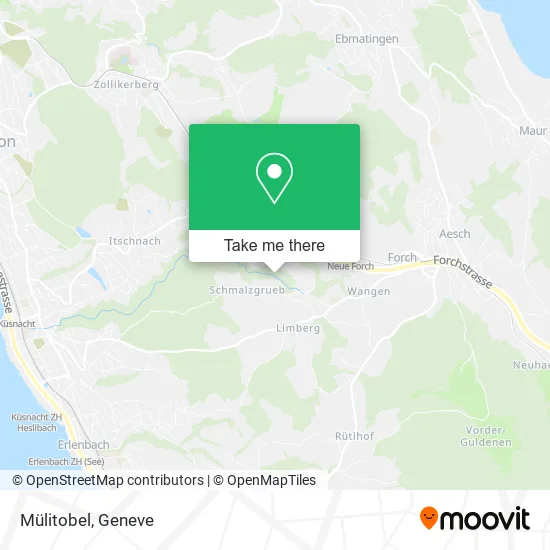 Mülitobel map