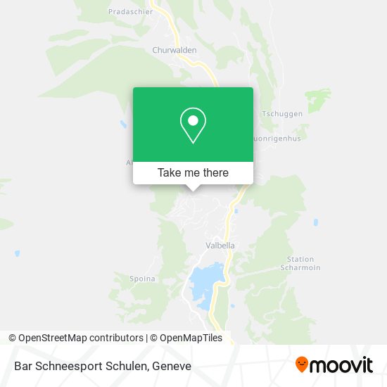 Bar Schneesport Schulen map