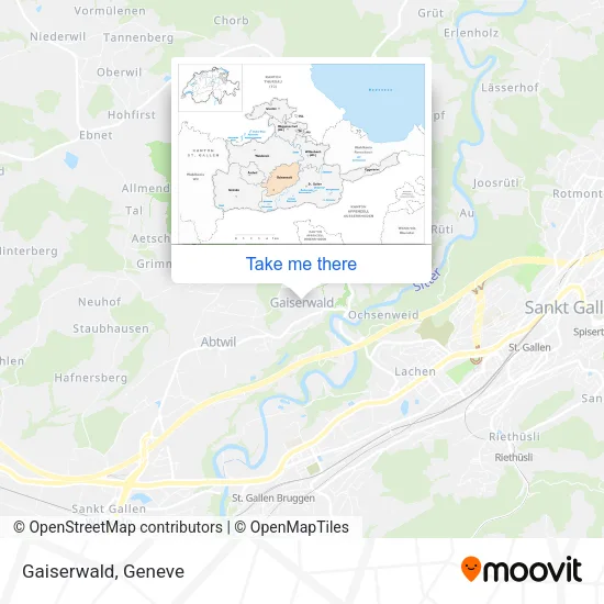 Gaiserwald map