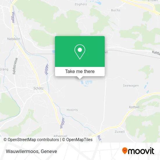 Wauwilermoos map